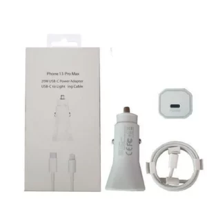 Chargeur Voiture 20W Type-C to Iphone (IP 13 PRO MAX)