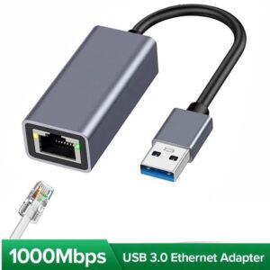 Adapatateur USB To R45J 10/100/1000 Metal