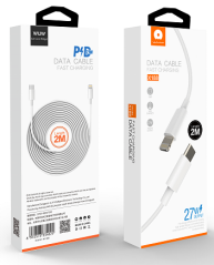 Cable WUW X188 27W TC Iphone 2m