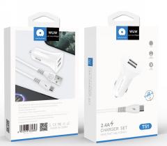 Chargeur Voiture WUW T51 2 USB 2,4A  pour TC