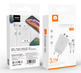 Chargeur WUW T55 3,1A pour IPhone
