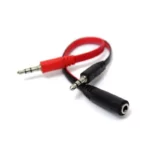 Adaptateur Stereo Cable  jack femelle - 2 jack