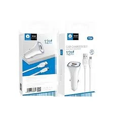 Chargeur Voiture WUW T54 port USB+ TC 2,4A  pour Micro