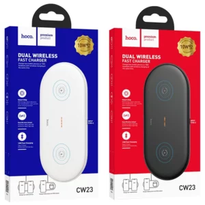 Chargeur sans Fil Hoco CW23 2en1 20W Fast Charger